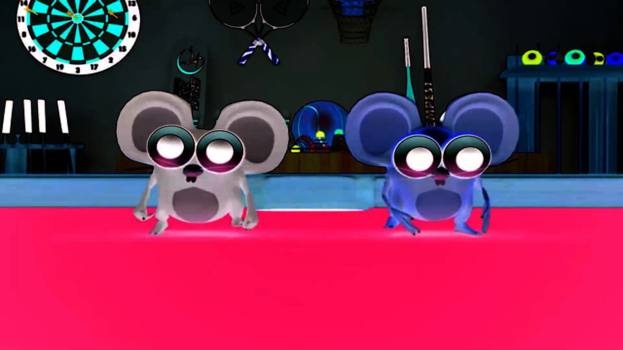 Talking Tom Mouses Jerry Bro Friends in Neon M1M