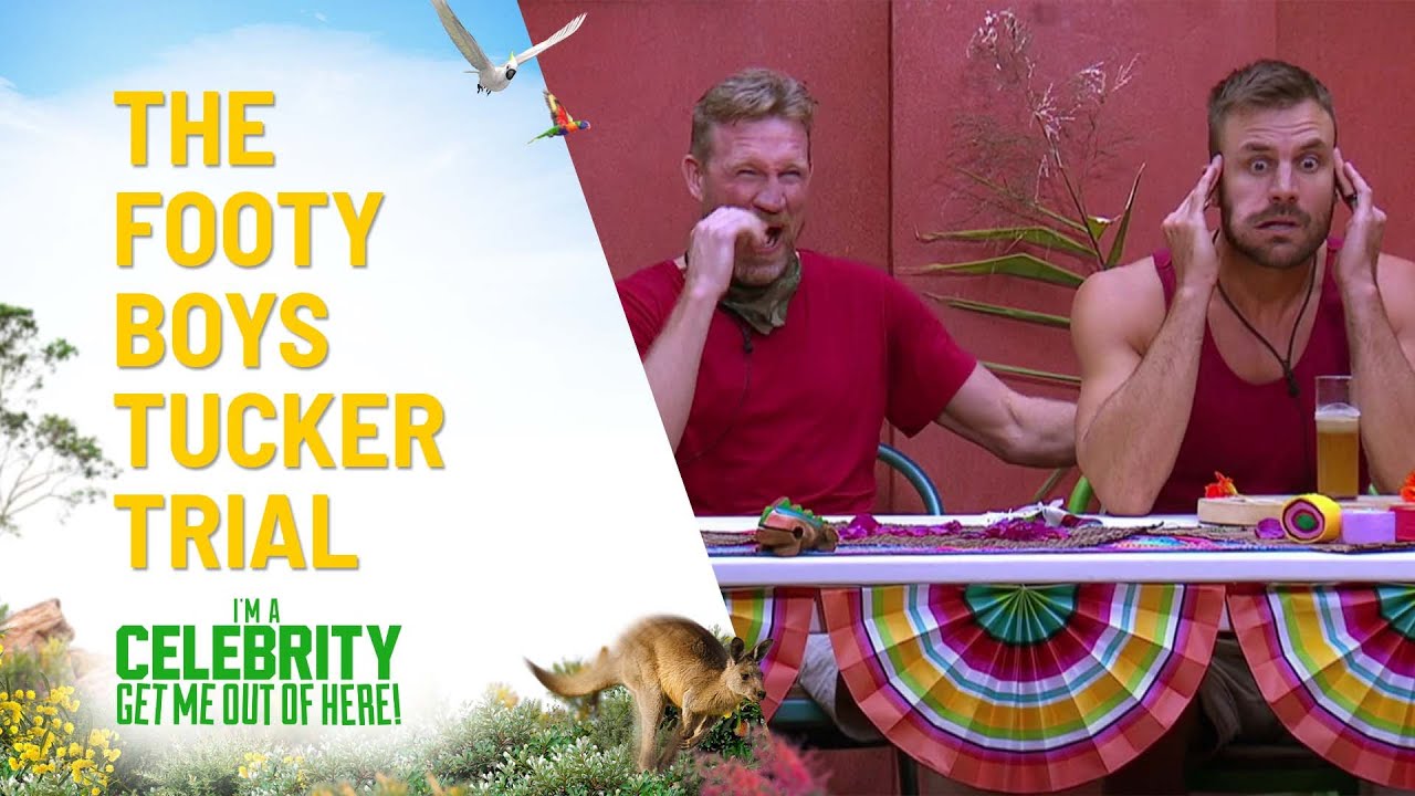 Footy Boys Take On The Tucker Trial | I'm A Celebrity...Get Me Out Of Here! Australia | Channel 10