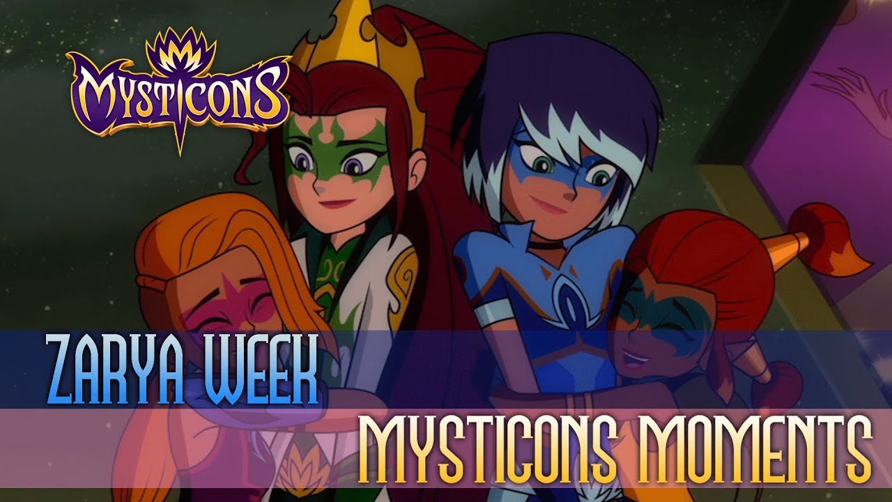 ZARYA WEEK! | #TimeToHowl 🐺🐺🐺 | MYSTICONS | Saturdays @ 8:00AM on Nicktoons!