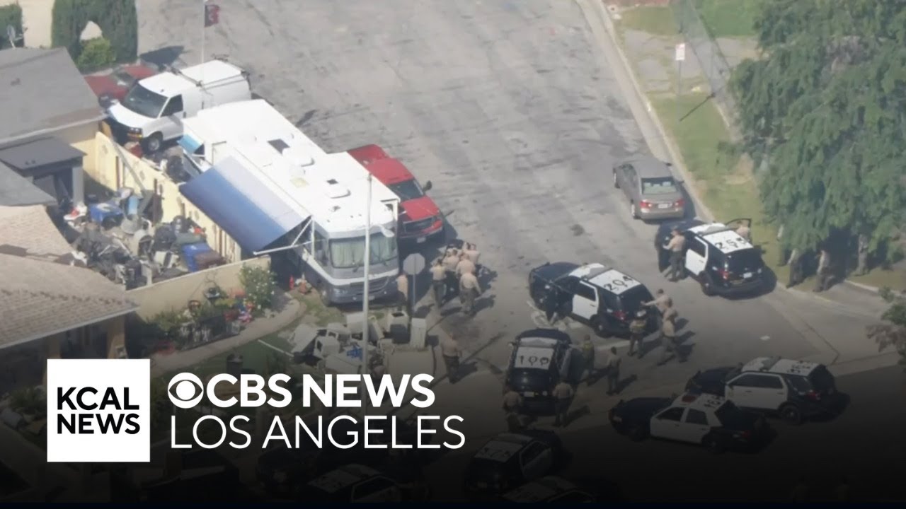 La Puente home surrounded after LASD deputy shot in West Covina