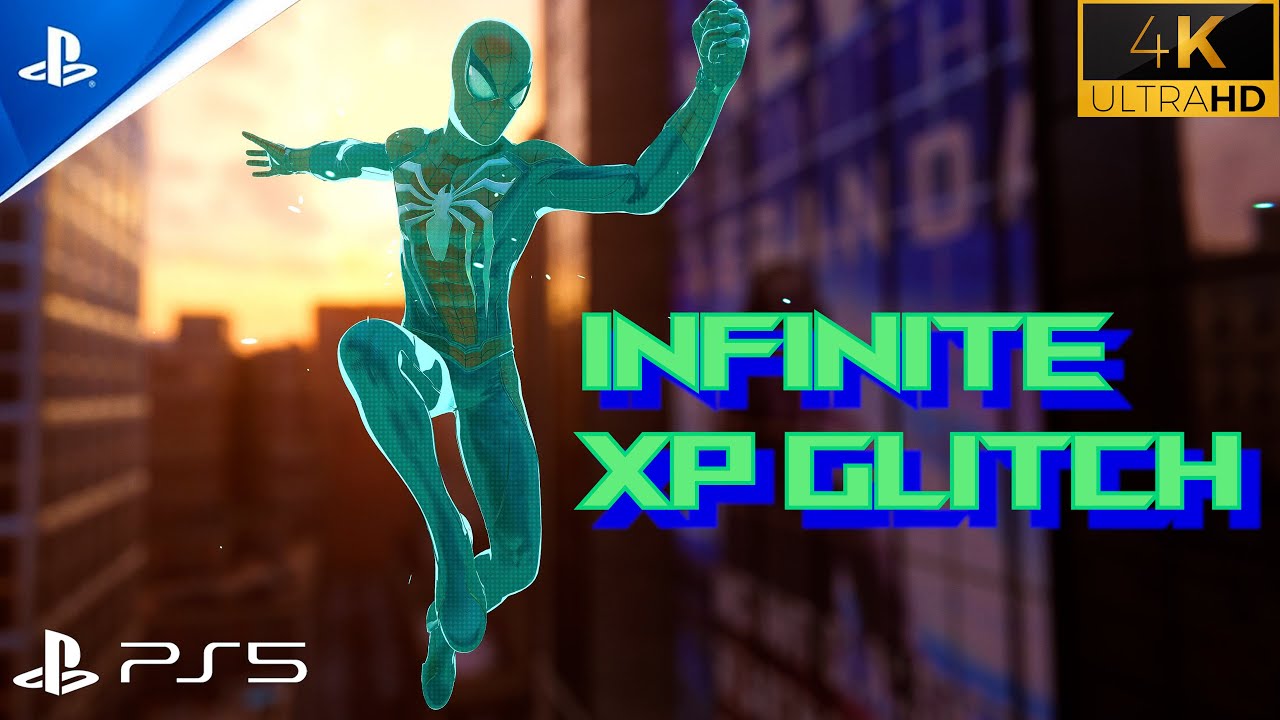 GOD MODE INFINITE XP GLITCH Marvel's Spider-Man Remastered - NOT PATCHED PC AND PS5 - (UHD 60FPS RT)