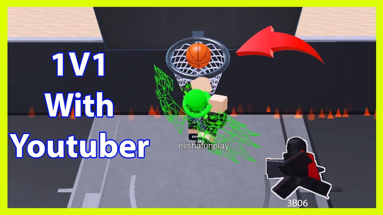 Hoopz 1V1 With Youtuber 3B06
