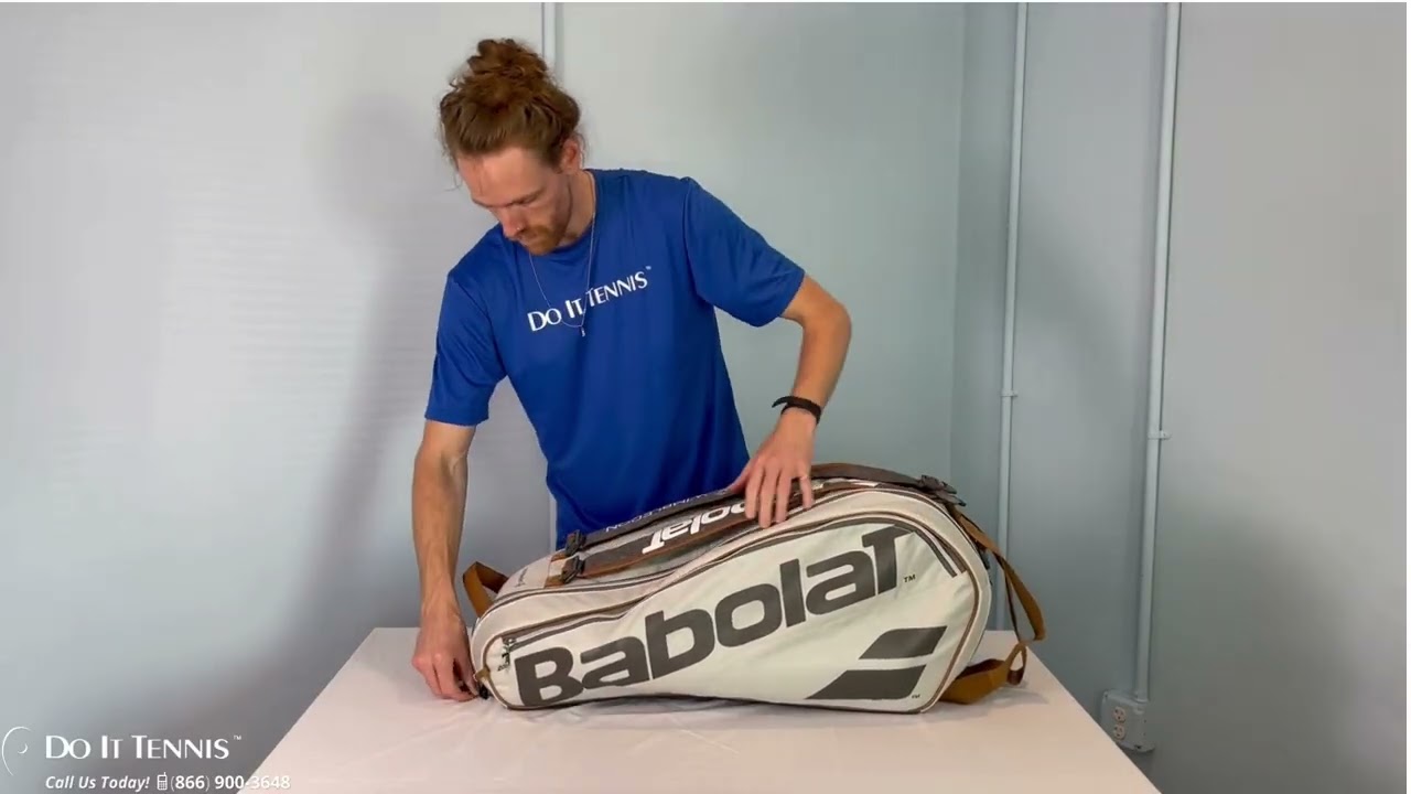 Babolat Pure Wimbledon Racquet Holder x6 Tennis Bag White #babolat #babolatfamily #wimbledon #tennis