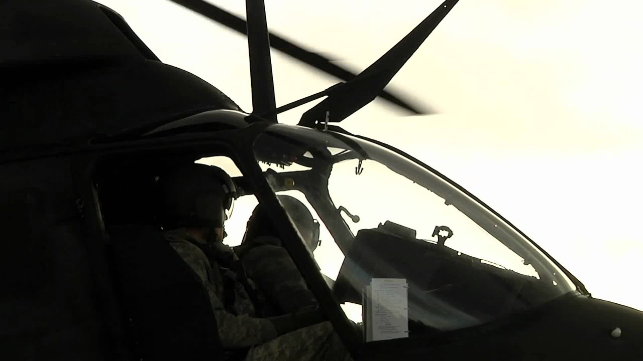 OH-58D KIOWA live fire training
