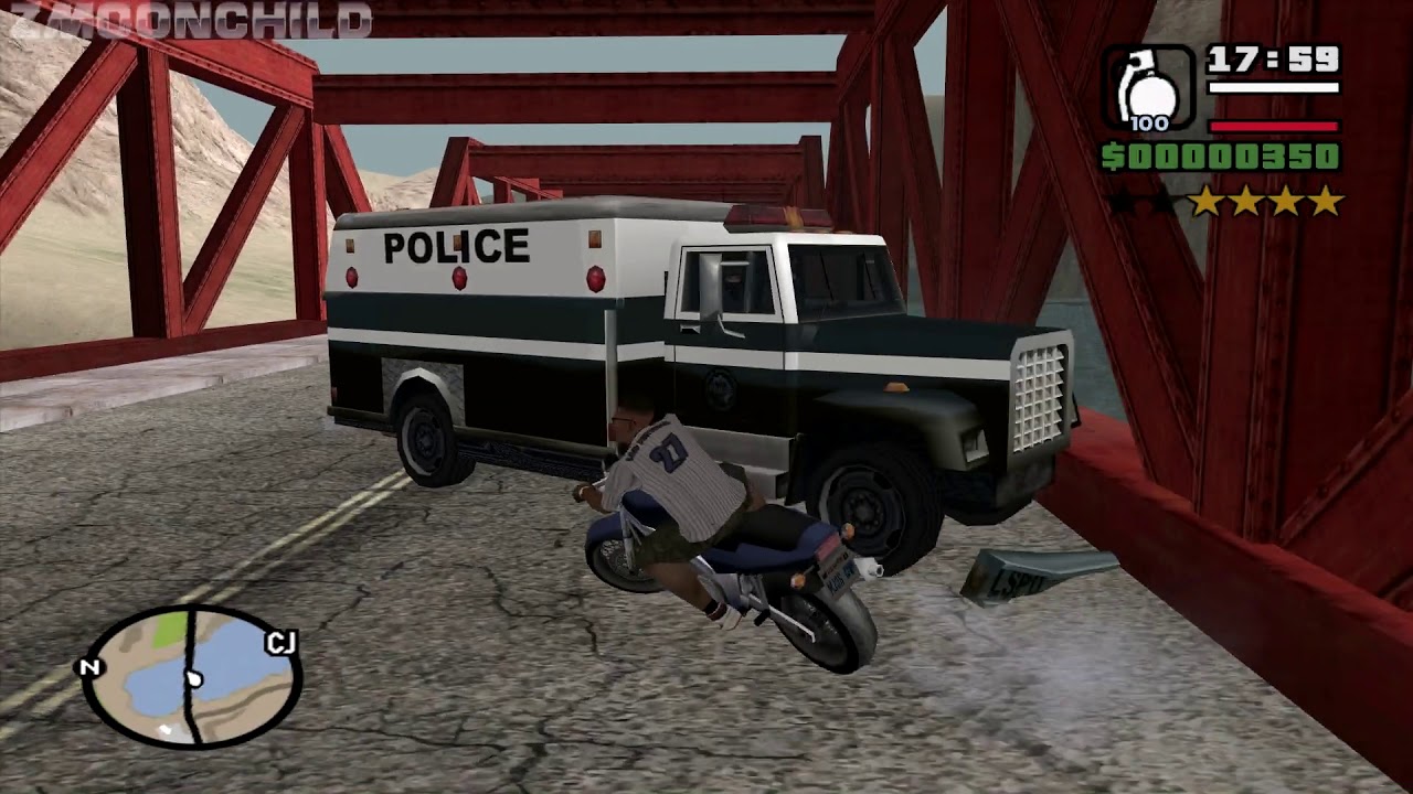 Chain Game 48 mod - How to get all of the Grenades at the beginning of the game - GTA San Andreas
