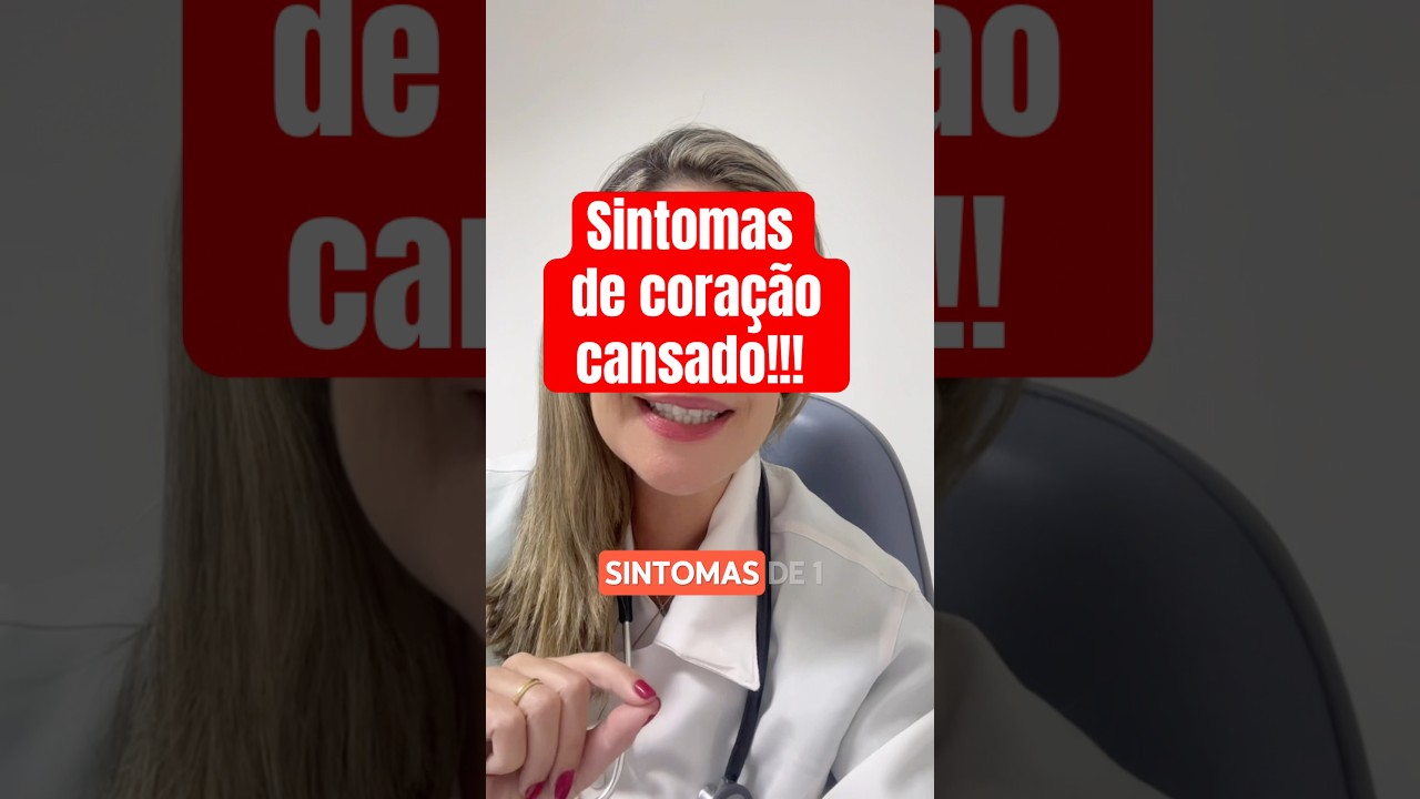 Cora&ccedil;&atilde;o cansado - Insufici&ecirc;ncia Card&iacute;aca. #shortsyoutube #shorts #pressaoarterial #saudecardiaca