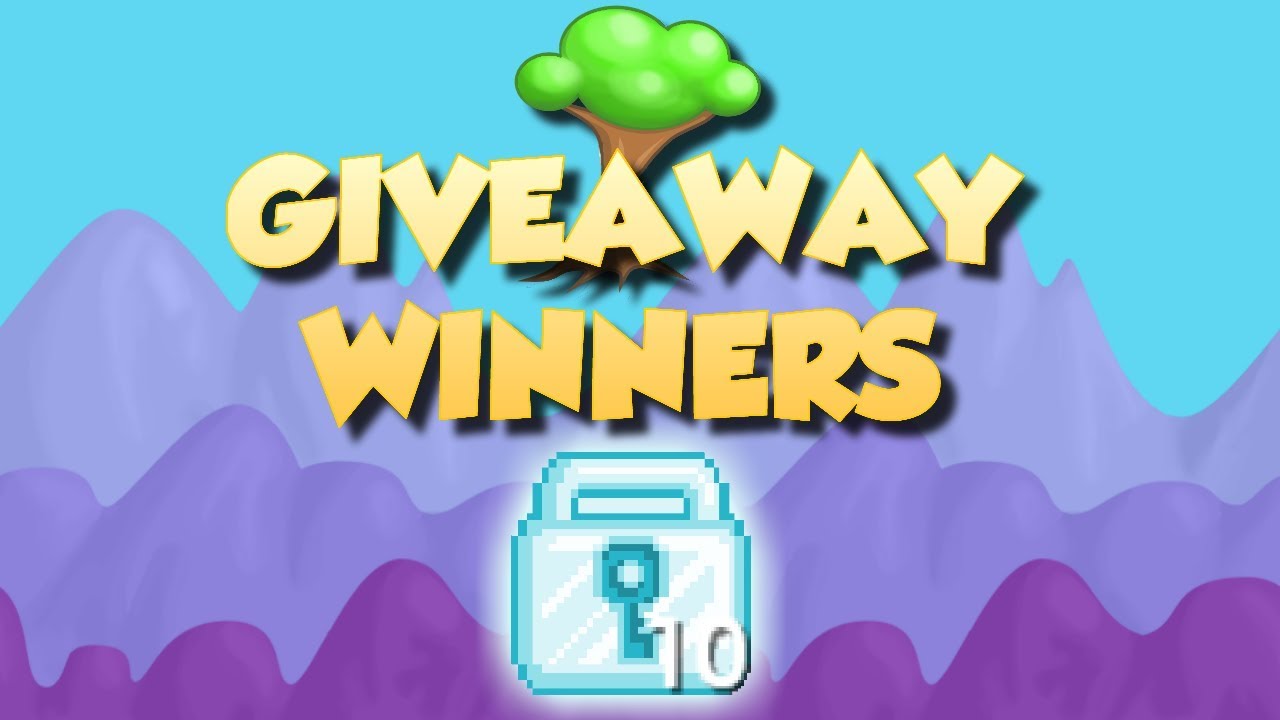 Growtopia - 100,000 Subscriber Giveaway Winners!!