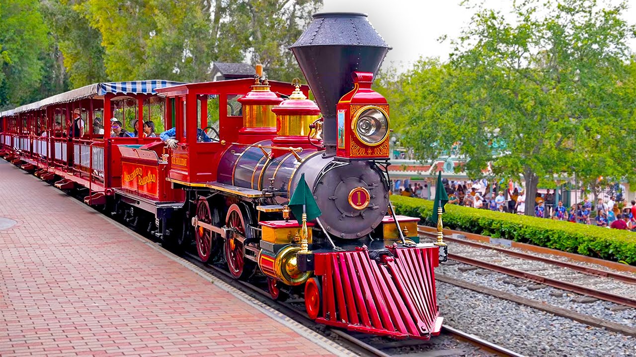Disneyland Railroad 69th Anniversary Ride POV - Disneyland 2024 [4K60]