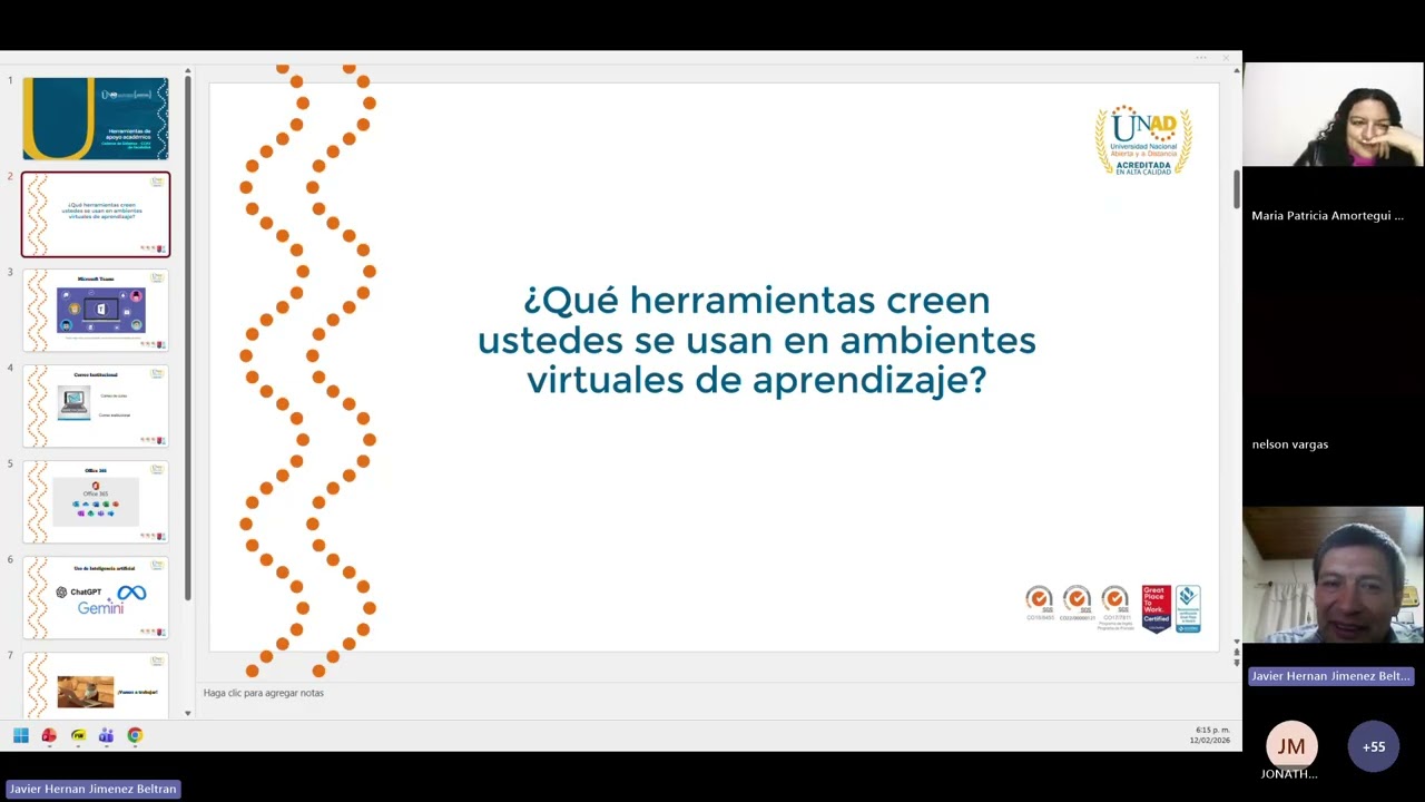 Herramientas digitales 2026 Primer Periodo