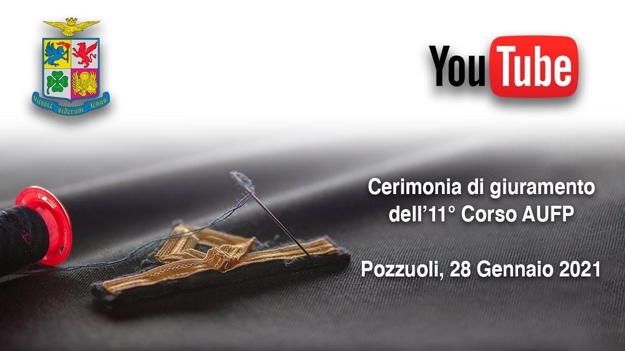 Cerimonia di giuramento dell’11° Corso AUFP