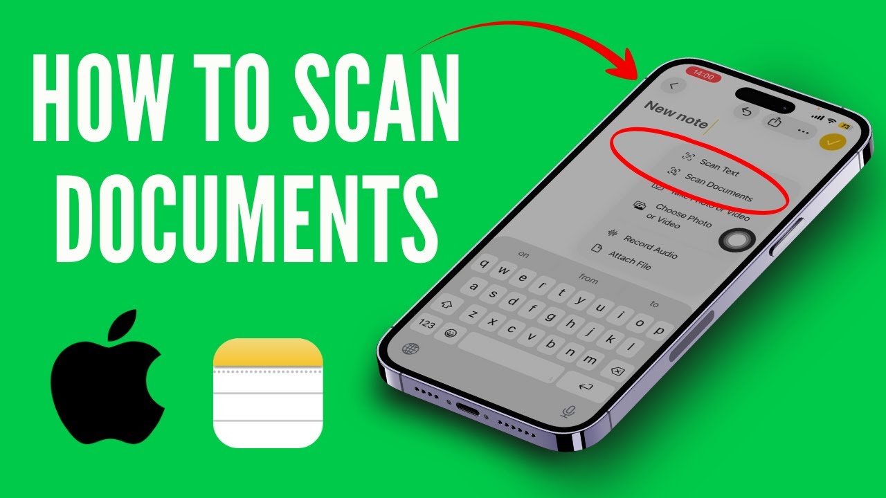 How to Scan Documents on iPhone | Use Notes App to Scan and Save as PDF | Full Guide 2026