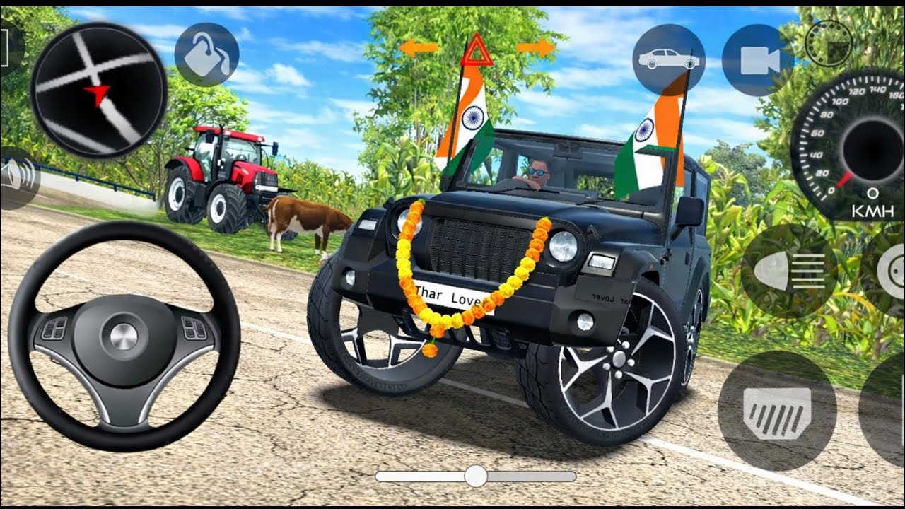 Modified Mahindra Thar Car Games: Indian Cars (Gadi Wala Game) - Car Game Android Gameplay 2026