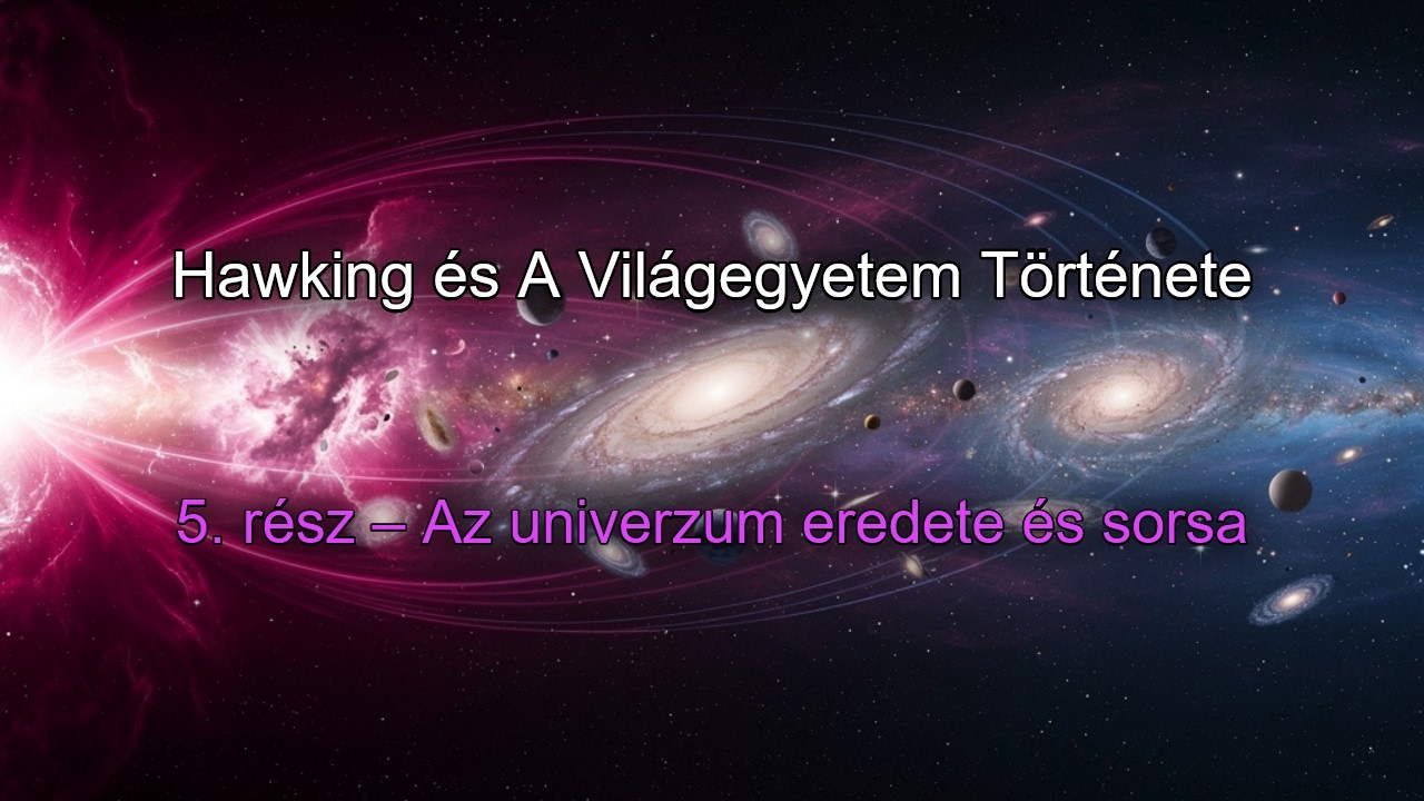 Hawking és A Világegyetem Története – 5. rész – Az univerzum eredete és sorsa