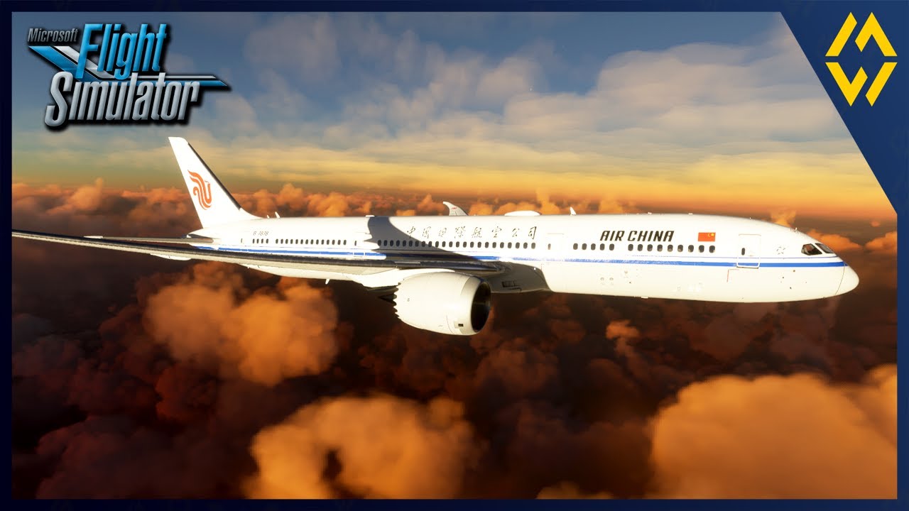 MSFS // Air China // Chongqing - Dubai // B789