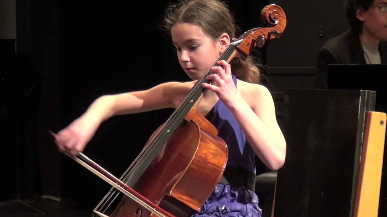 Paloma (9) plays Humoresqe, Arnold Trowell at Fluxus Jan Pasveer Concours 2012