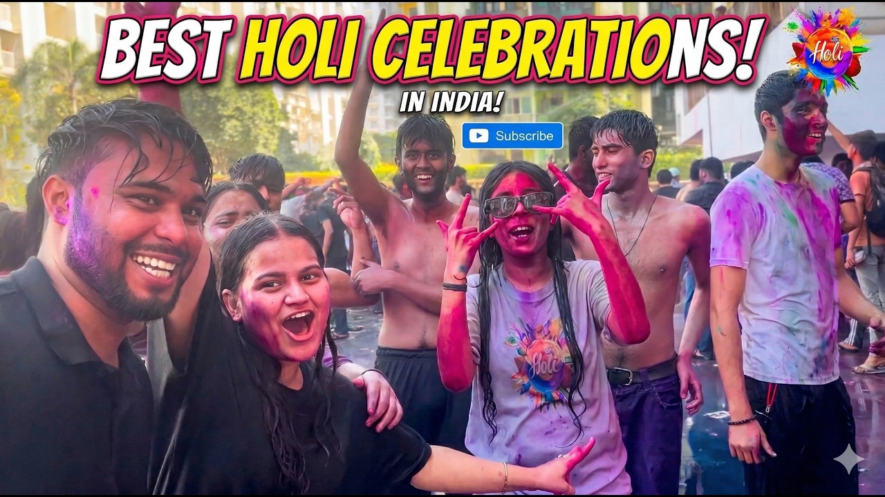 रंग, संगीत और ढेर सारा पागलपन—यही है असली भारतीय होली! 🌈✨