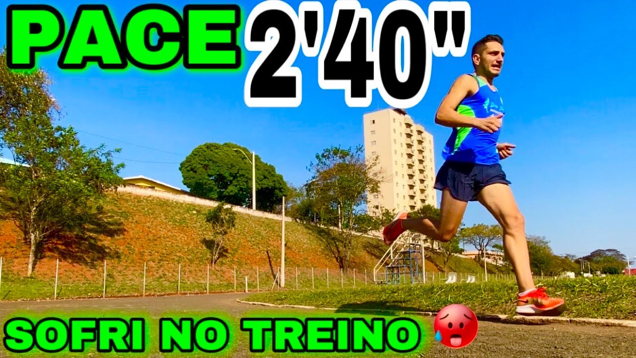 SOFRI NO TREINO- PACE 2'40