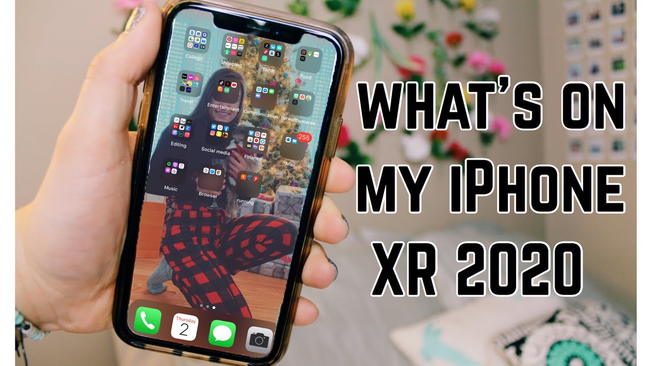WHAT'S ON MY IPHONE XR | my favorite apps for 2020!