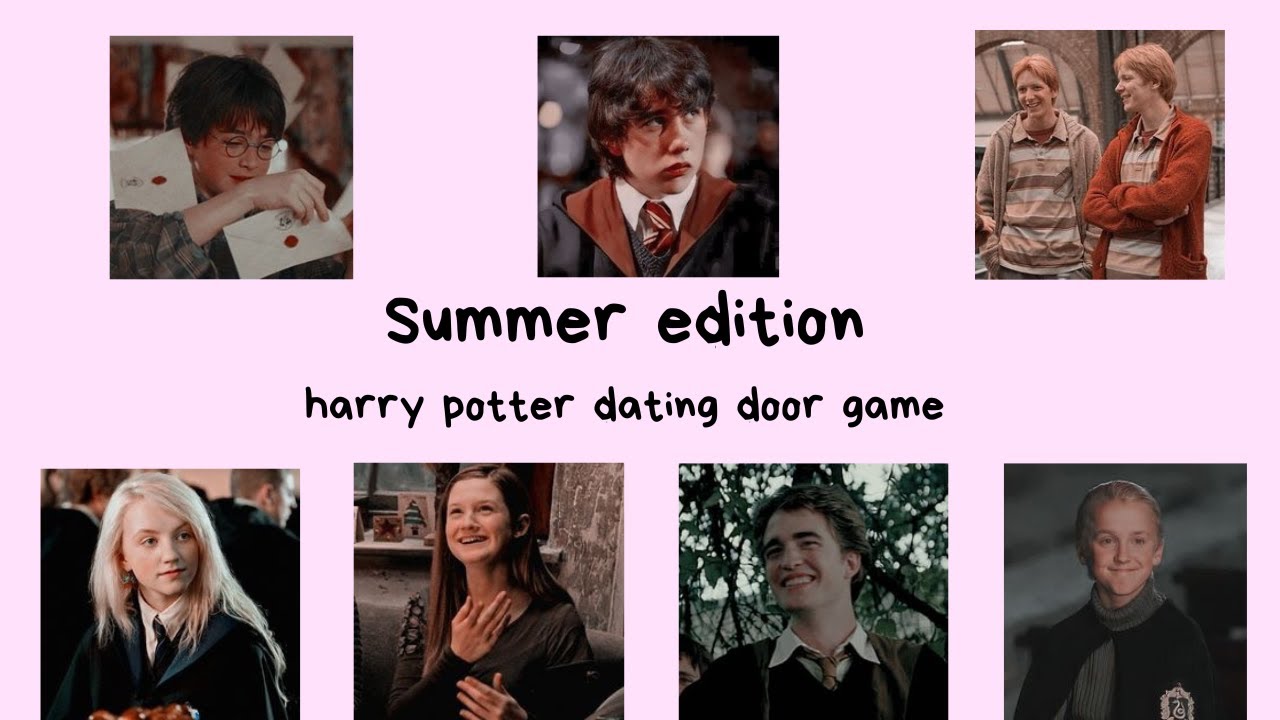 Harry Potter dating door game - Summer edition ☀️