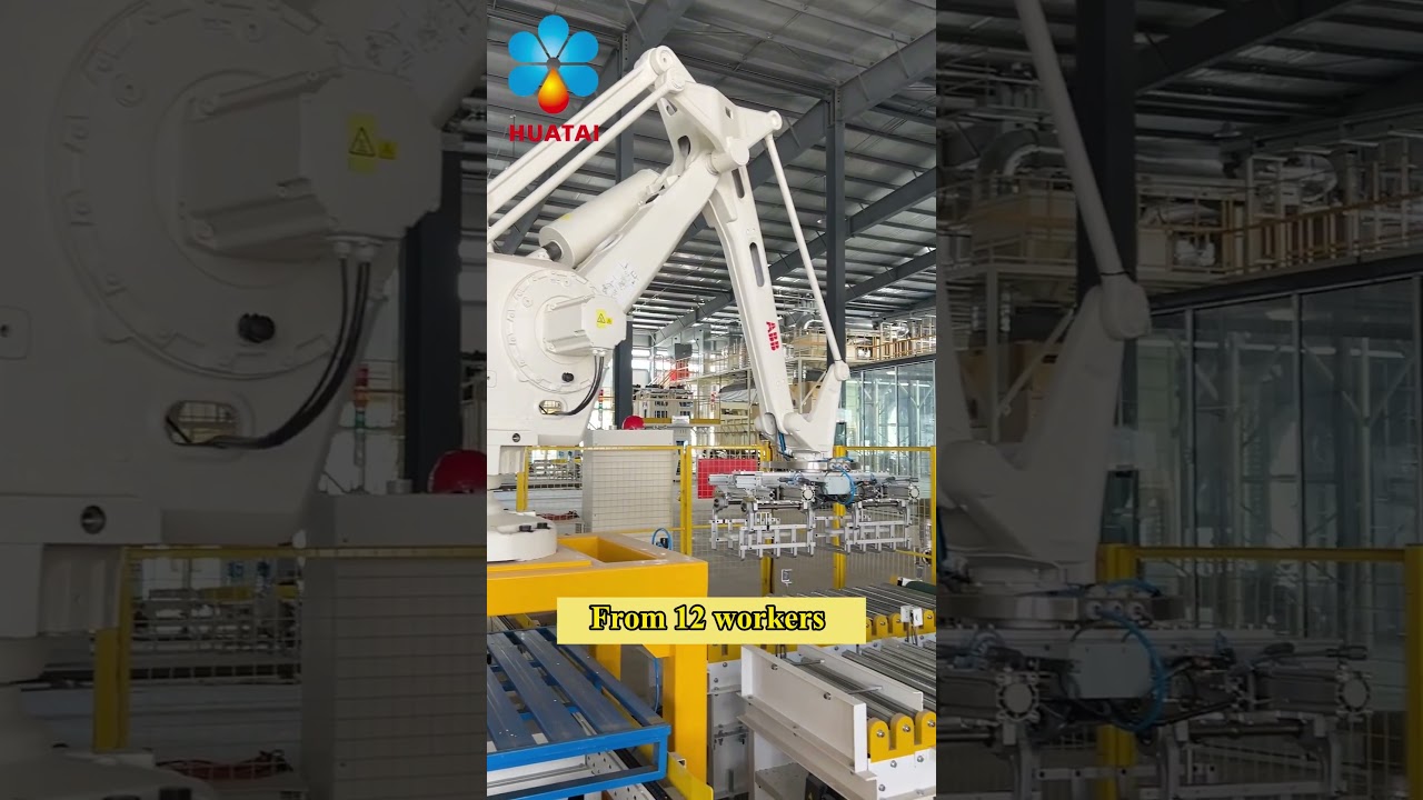 Huatai Intelligent Seed Packaging Production Line #machine #factory #manufacturing #automobile