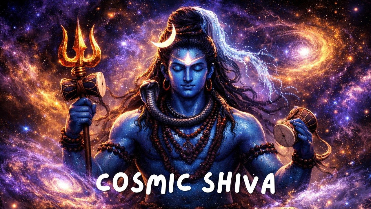 Cosmic Shiva | Deep Meditation Music for Focus & Spiritual Awakening | Calm Mind & Relaxation