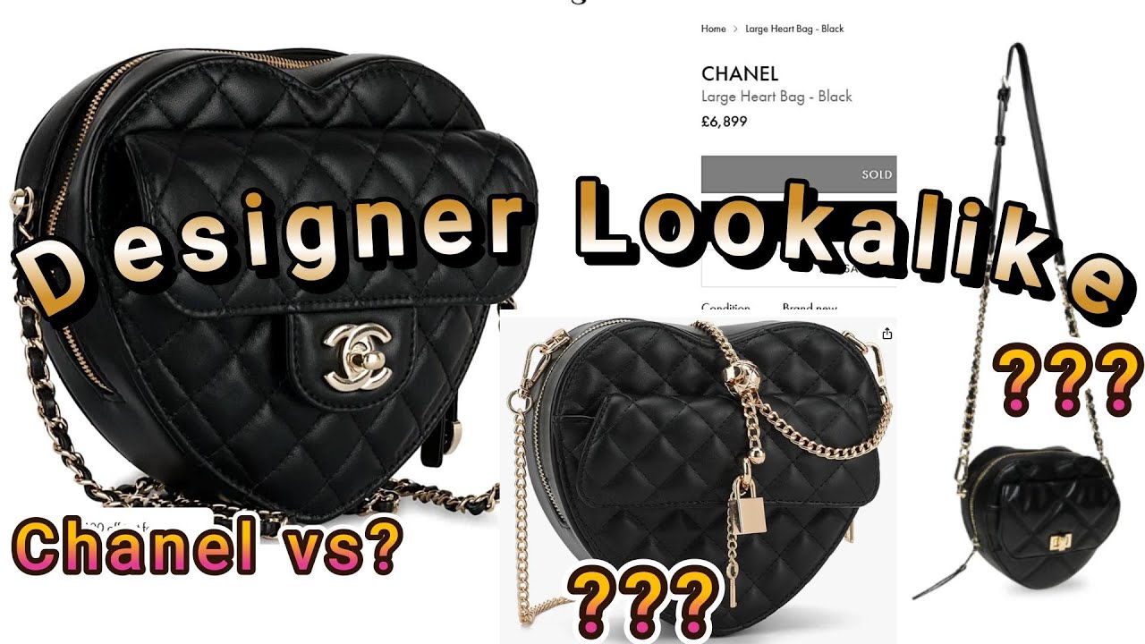 Chanel Dupe Alert! Chanel Style Heart Bags You’ll Love!