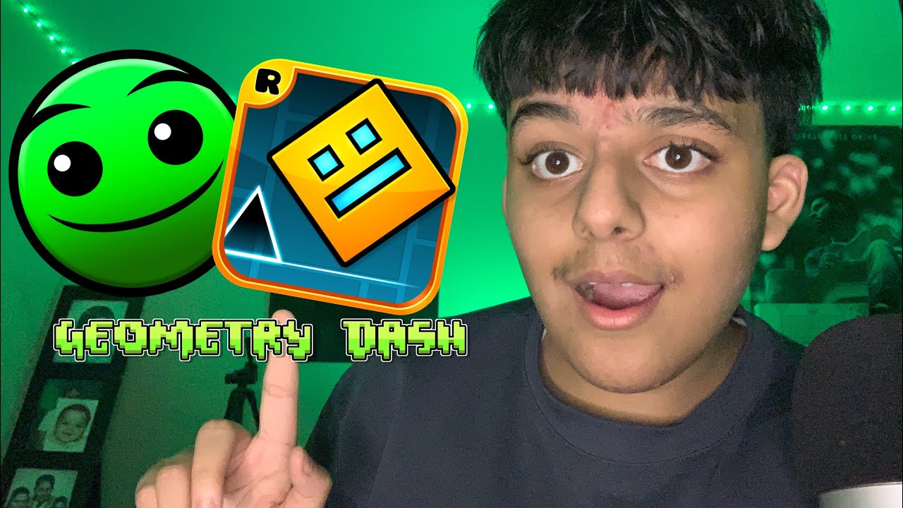 ASMR Playing Geometry Dash