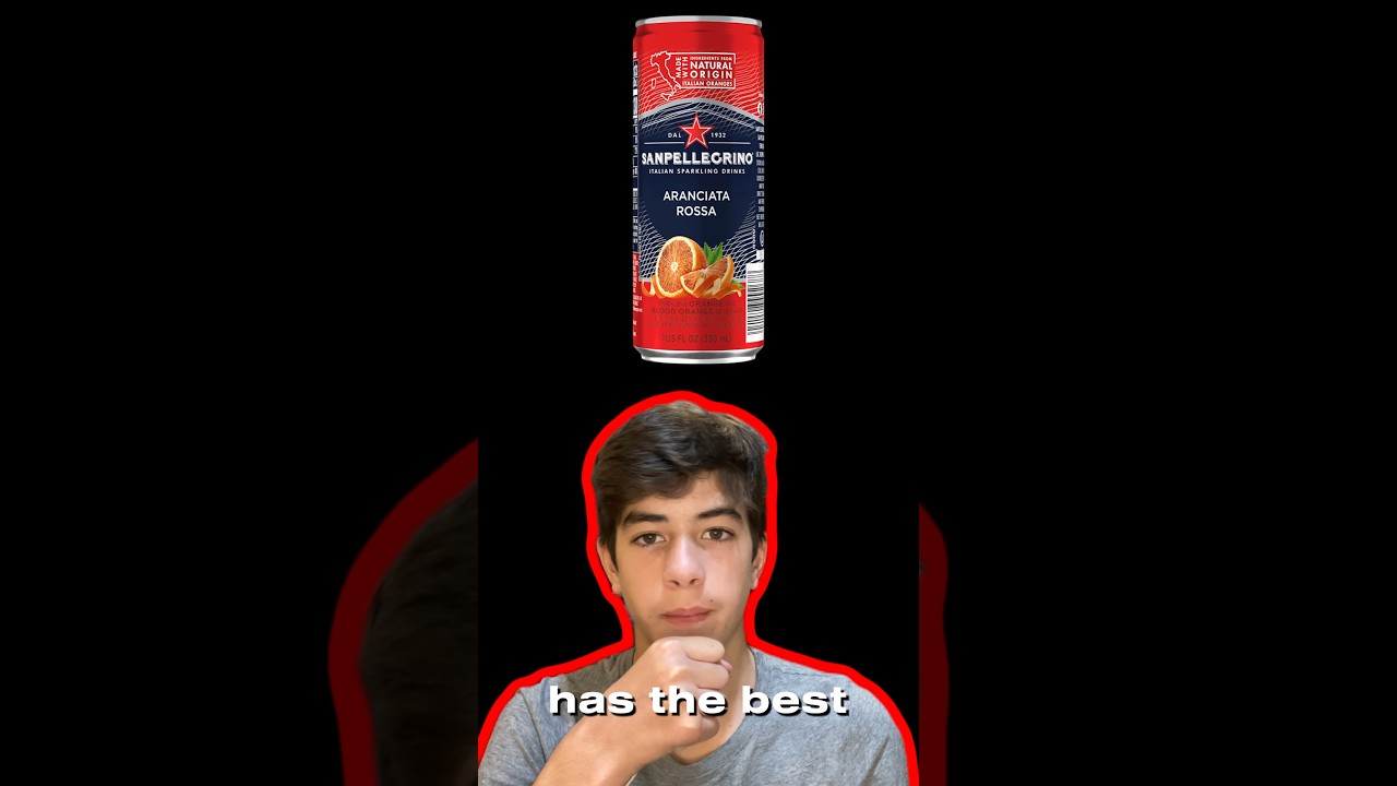 Rating All Sanpellegrino Flavors #sanpellegrino #drink #drinks #reveiw #reviews #reaction