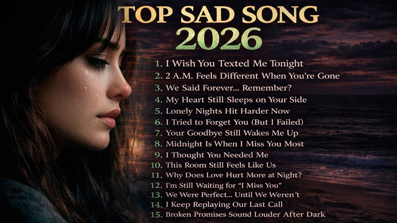 Heart Touching Sad Songs 2026 💔 Emotional English Love Songs Playlist | Deep Feelings Mix