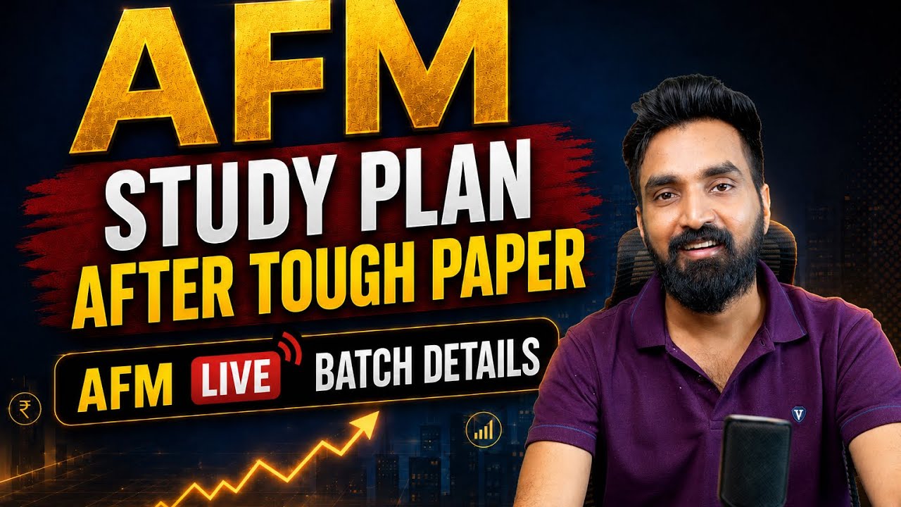 AFM Exemption Strategy for Nov&rsquo;26 Attempt - CA Final AFM