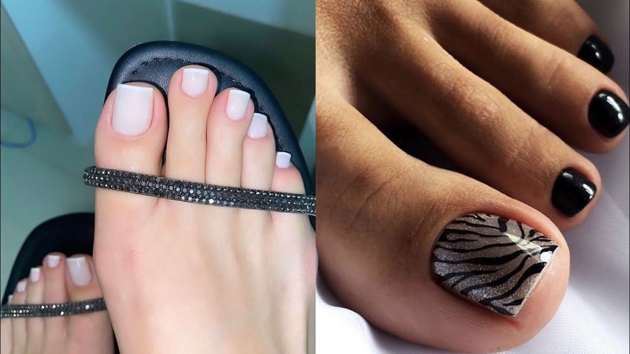 Mesmerising and elegant toe nails art design ideas💡//Latest nail pedicure colors for ladies of 2024