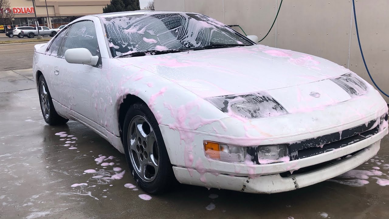 I SAVED this 30yr old PAINT on ABANDONED 300zx!! UNBELIEVABLE