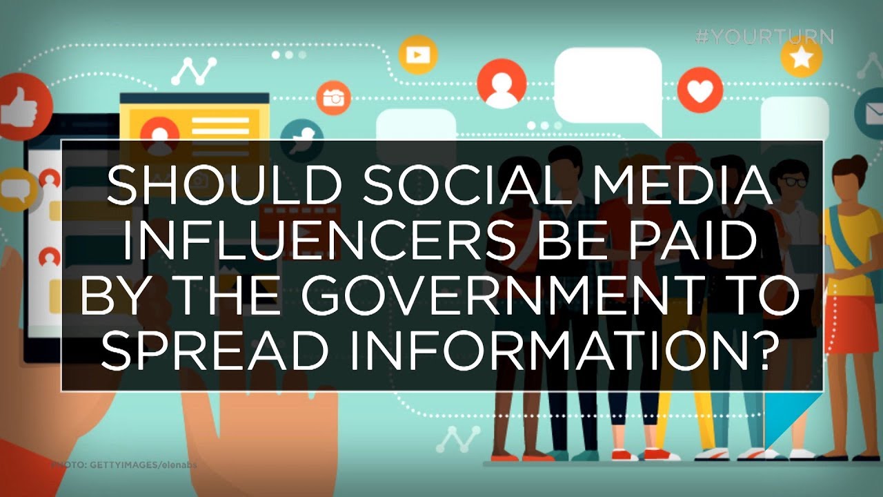 Should social media influencers be paid by the government to spread information? | Outburst