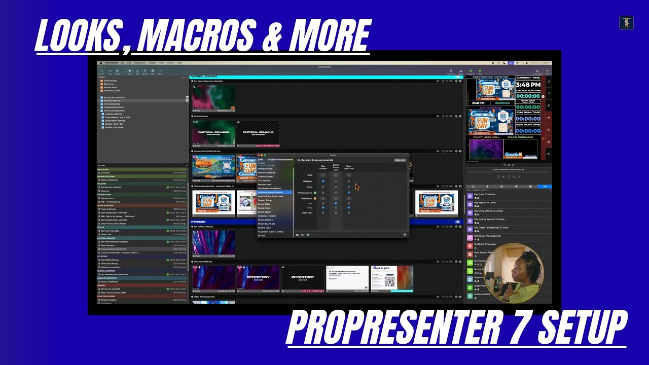 How We Setup ProPresenter For Churches