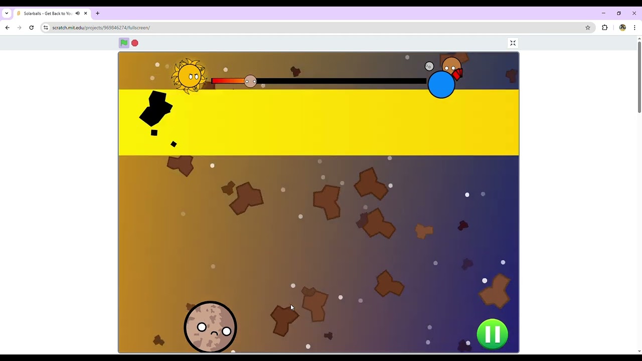 Solarballs: Вернись на свою орбиту!! 1 3 в Scratch Google Chrome 2026 05 06 13 41 12