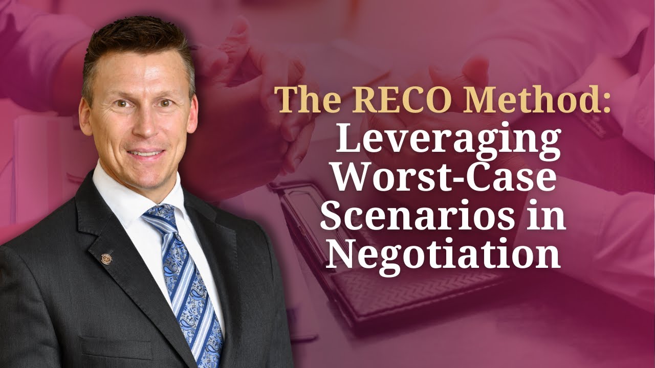 The RECO Method:  Leveraging Worst-Case Scenarios in Negotiation