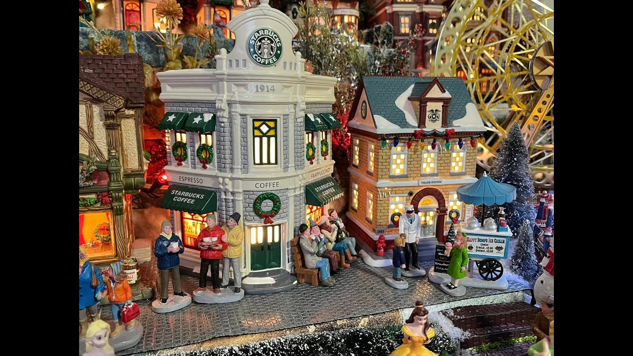 Christmas Village 2023 - Dept 56 and Lemax  Collection.