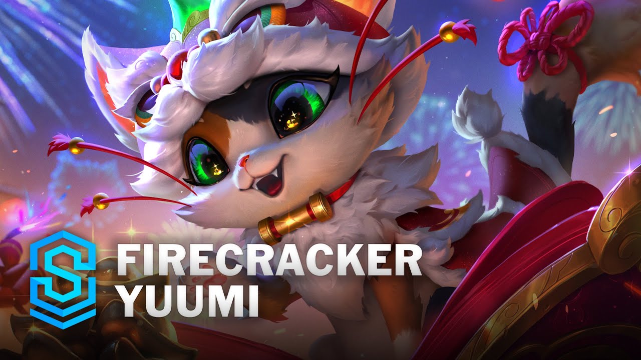 Firecracker Yuumi Skin Spotlight - League of Legends
