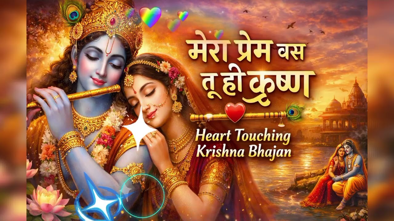 राधा-कृष्ण प्रेम भजन 🌸 | मेरा प्रेम बस तू ही कृष्ण | भावपूर्ण भक्ति गीत