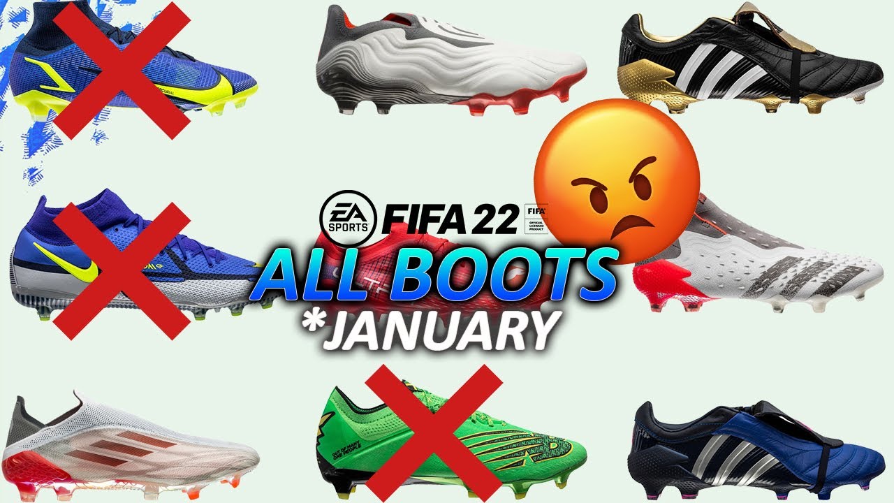 FIFA 22 ALL BOOTS JANUARY - STILL NO NIKE BOOTS!?