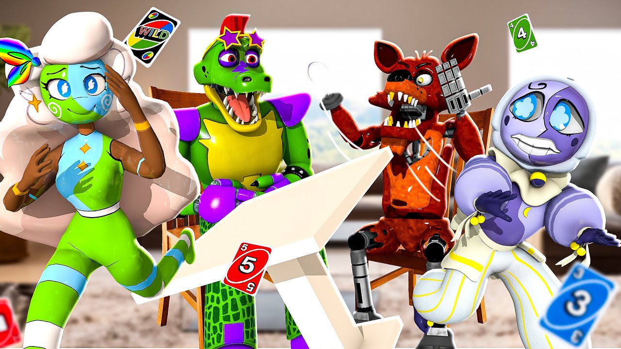 Foxy is SICK OF LOSING in VRChat UNO!