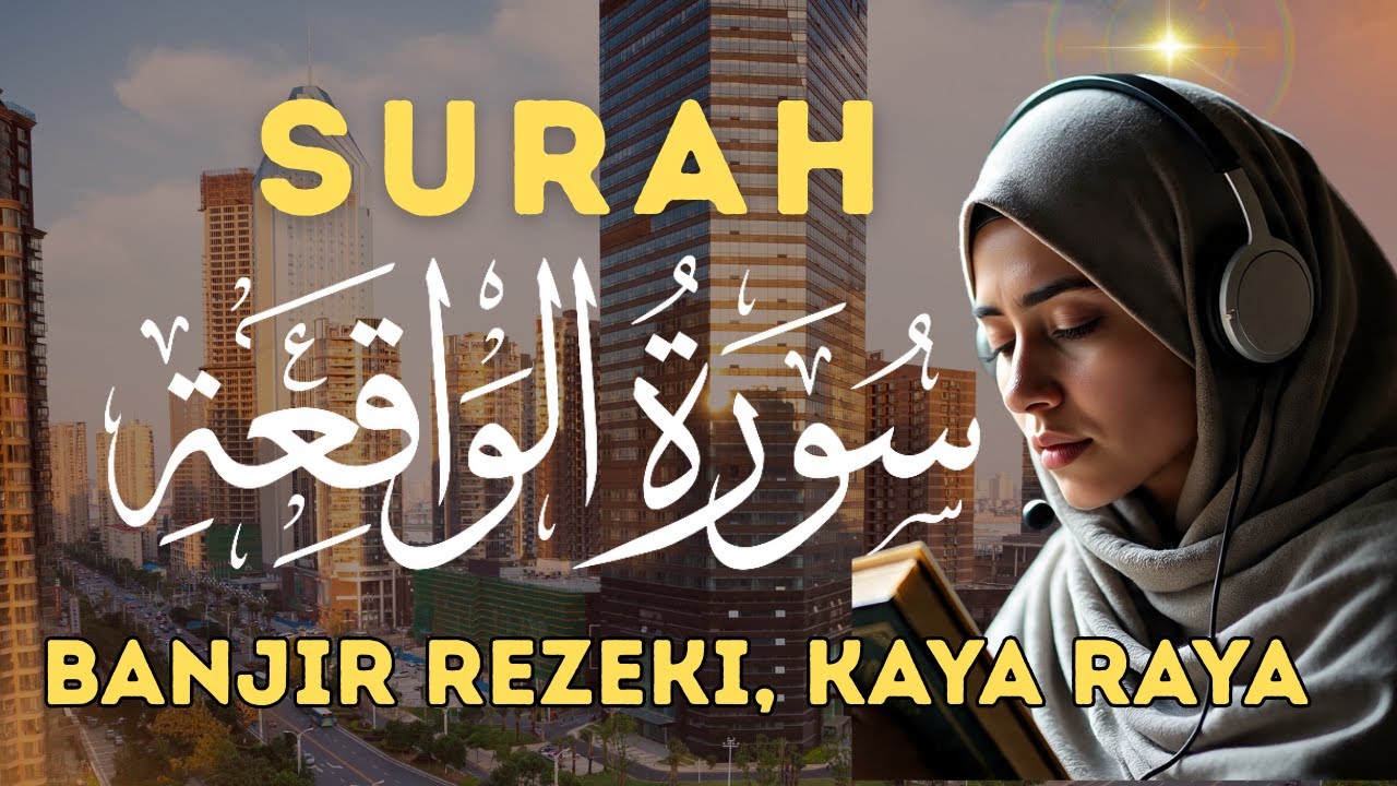 Al Waqiah 7x Full Setiap Hari | Ikhtiar Rezeki, Usaha Lancar, Hati Tenang