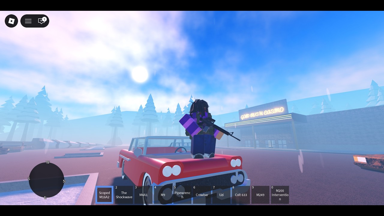 Roblox AniPhobia World Loot Only Nuke Solo Run ( Only Bought NVG's and Armor and Laggy as hell )