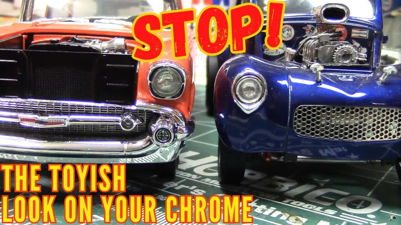 How To Not Have Chrome Parts On Your Model Cars Look So TOYISH
