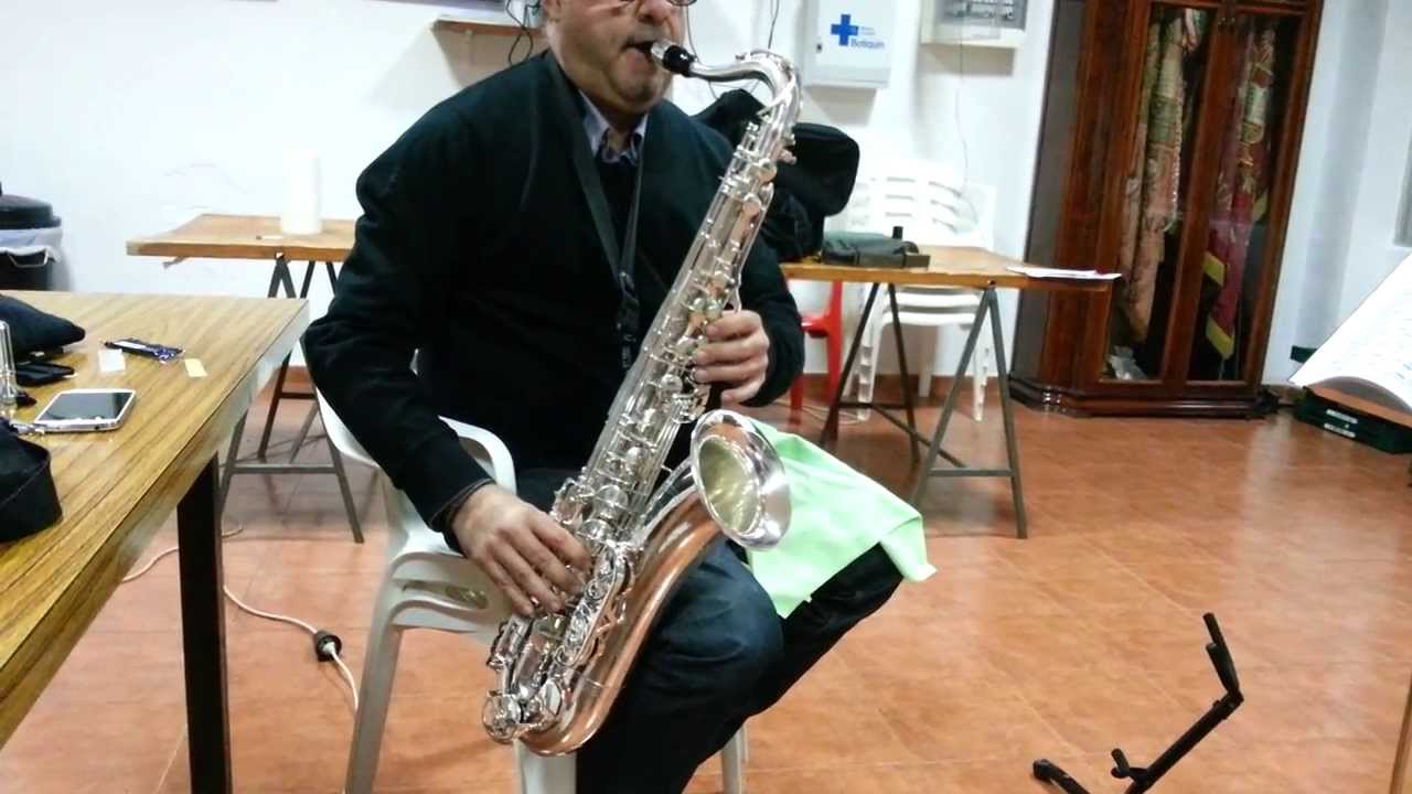 Saxo Tenor Buffet Crampon S1 - Año 1976. Selmer Soloist C* +  Selmer Flexitone años 40