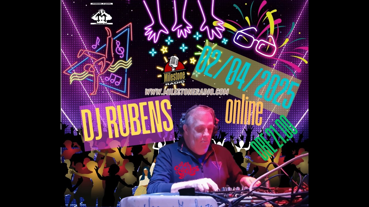 Dj Rubens (Les Cigales) Milestone Radio session 02.04.2025