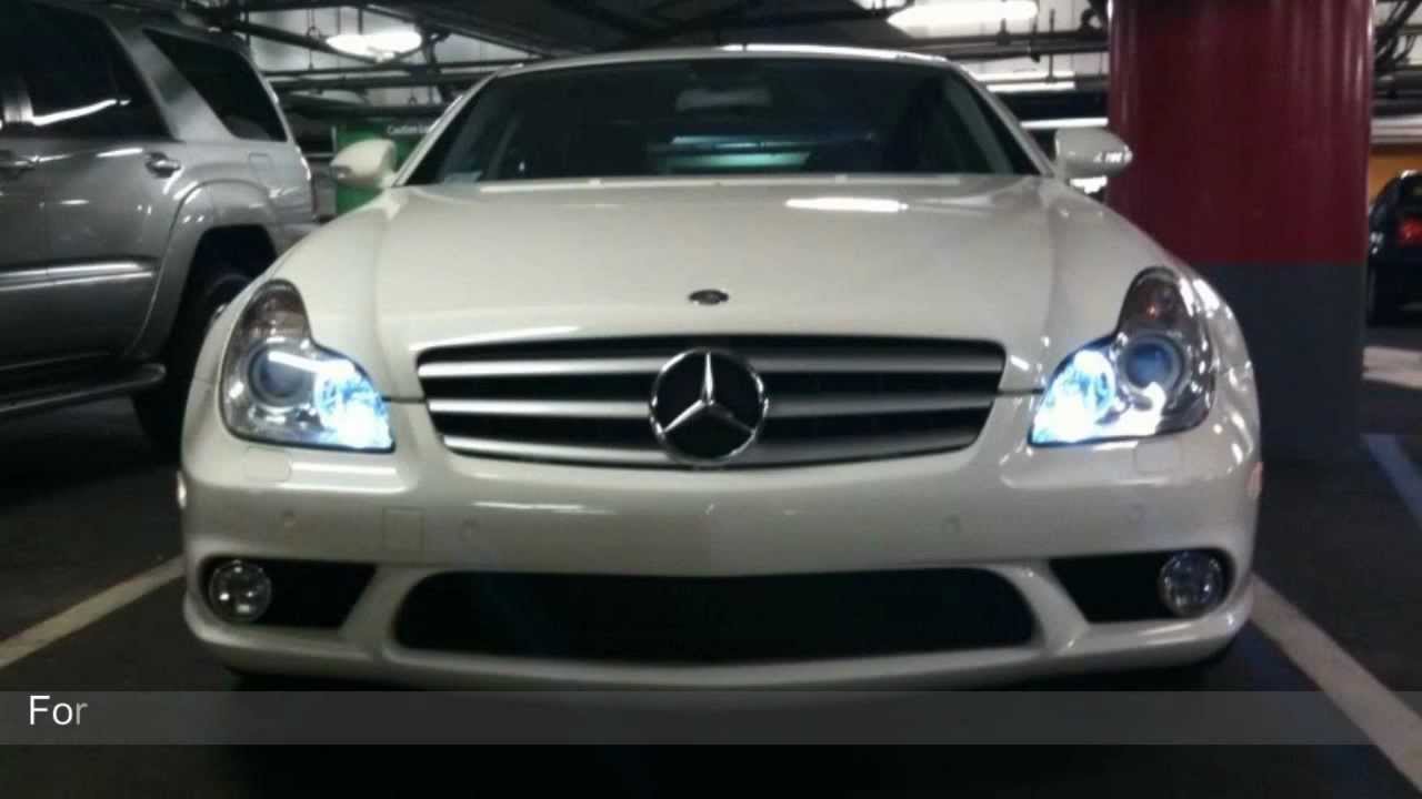 Error Free 24-SMD T10 2825 W5W LED Bulbs on 2007 Mercedes CLS550