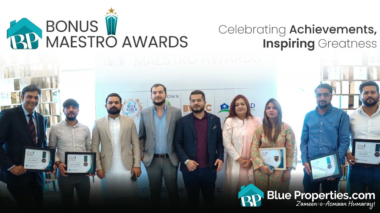 Bonus Maestro Awards | Celebrating Achievements, Inspiring Greatness | BlueProperties.com