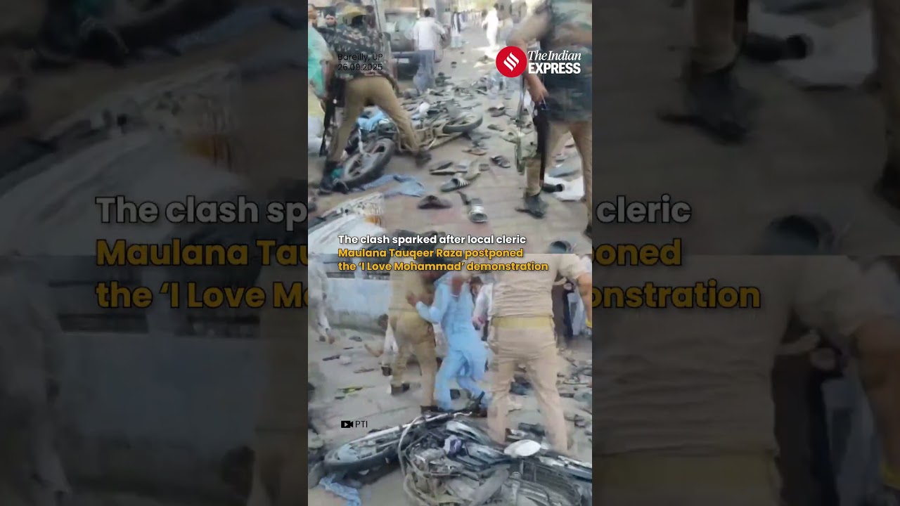 Police, locals clash after Friday prayers outside Bareilly mosque