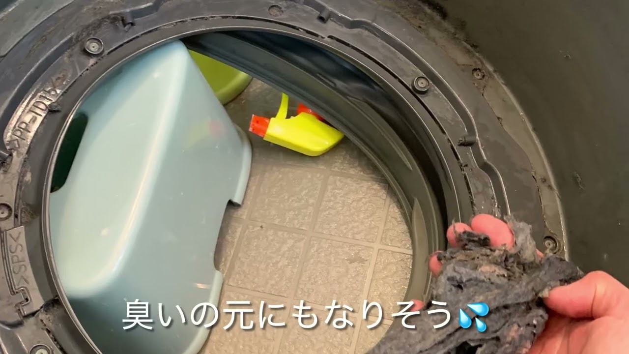 パナソニック　ドラム式洗濯機　NV-9900R 素人が分解掃除してみた